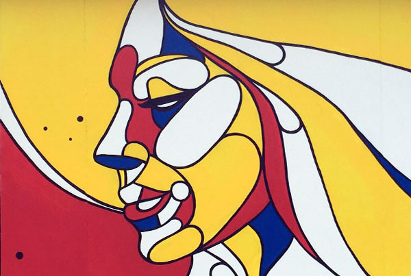 “Mondrian” Mural